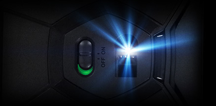 G602 close up of sensor with Delta Zero technology