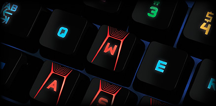 G410 feature - Find the right keys in the dark