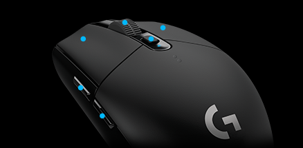 Mouse Sem Fio Para Jogos Logitech G305 Lightspeed