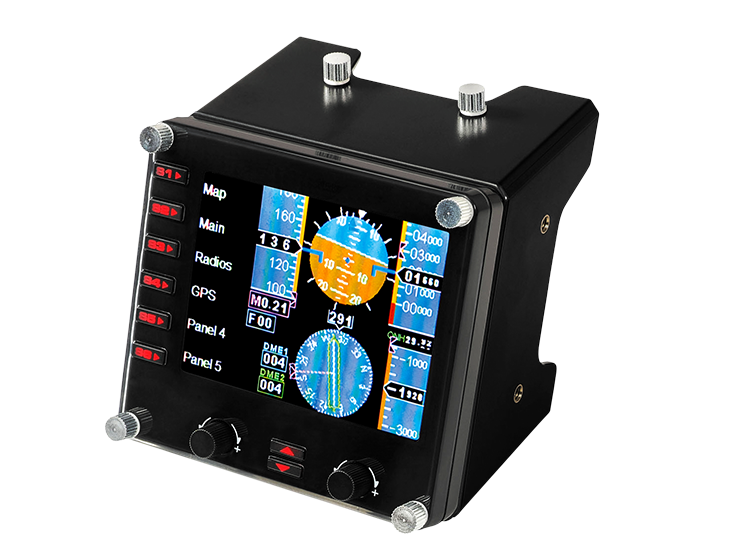 FLIGHT INSTRUMENT PANELフライト・インストルメントパネル Amazon.com: Logitech G USB Pro Flight Instrument Panel