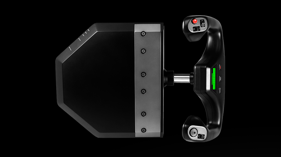 PC用ゲームコントローラー・コンバーター Logicool FLIGHT YOKE SYSTEM