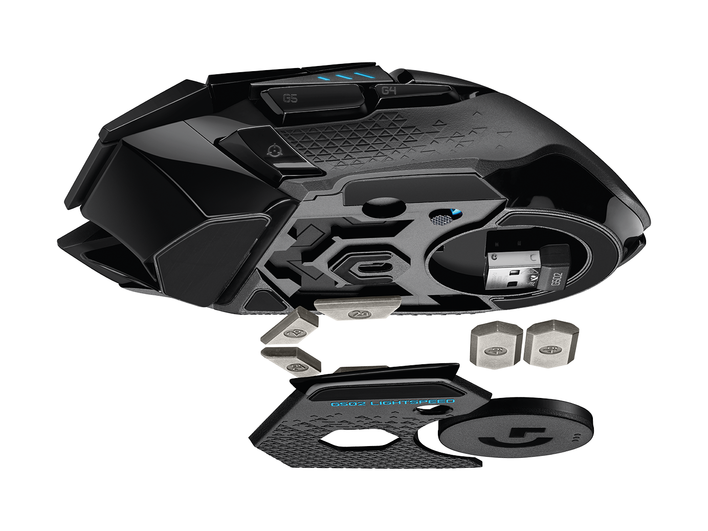 Logitech G PowerPlay | Muismat met Draadloos Oplaadsysteem | Zwart
