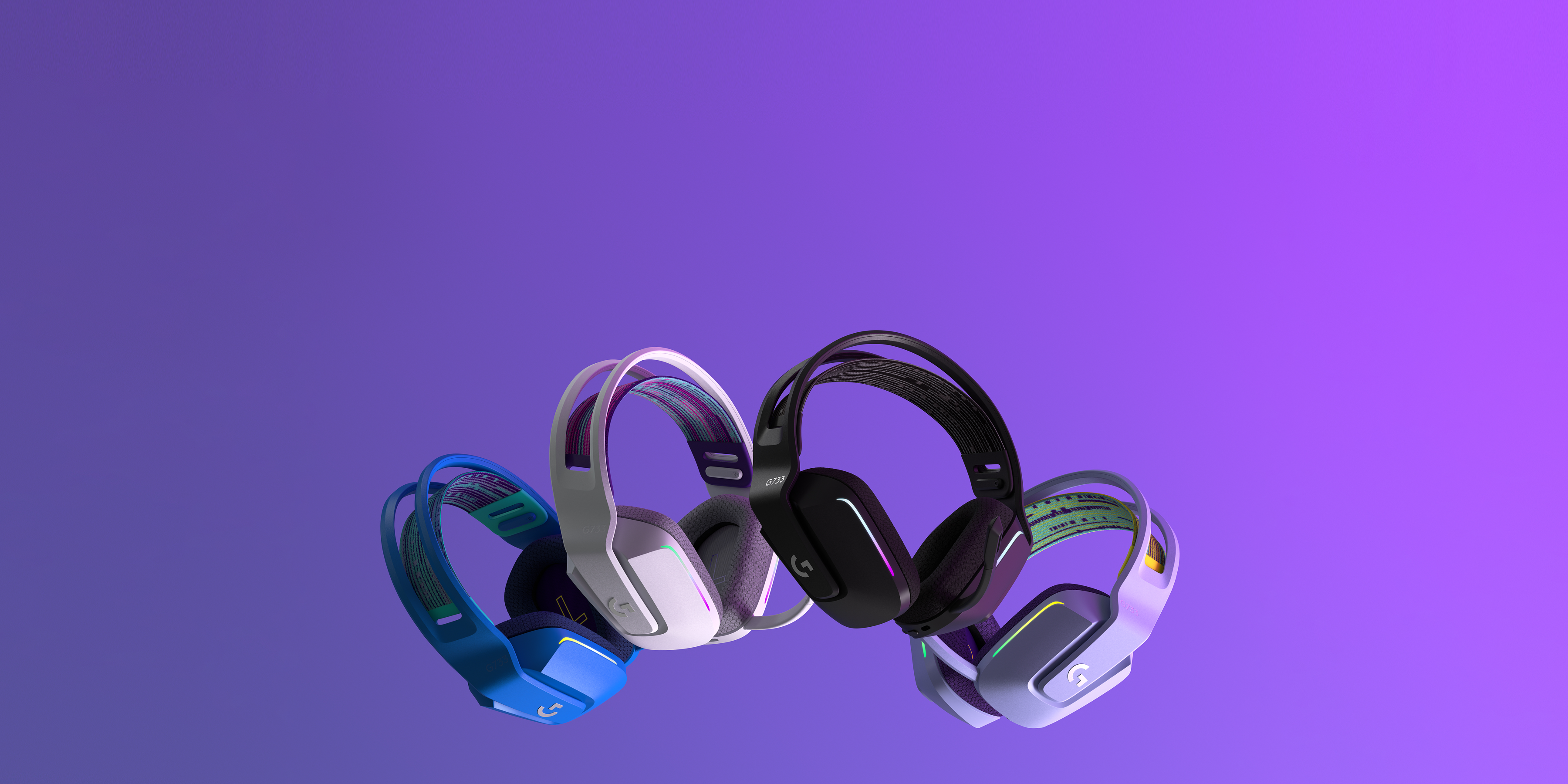 G733 Ultra-Lightweight, Wireless Gaming Headset