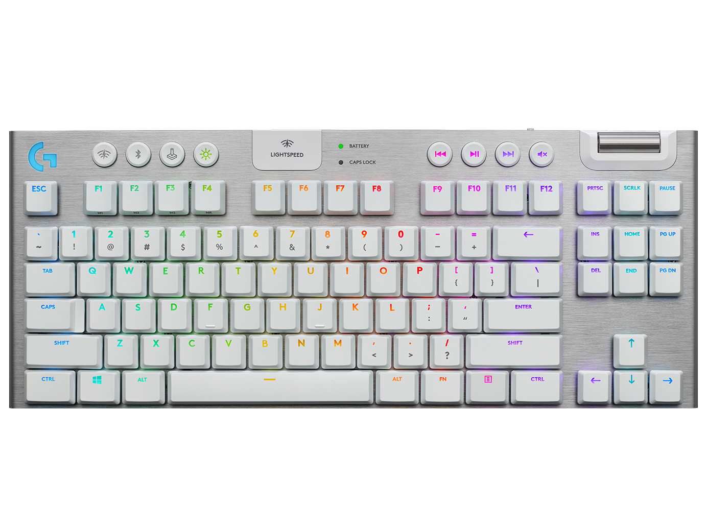 G915 TKL White US配列 Logitech G915 TKL Tenkeyless LIGHTSPEED Keyboard - Logitech G