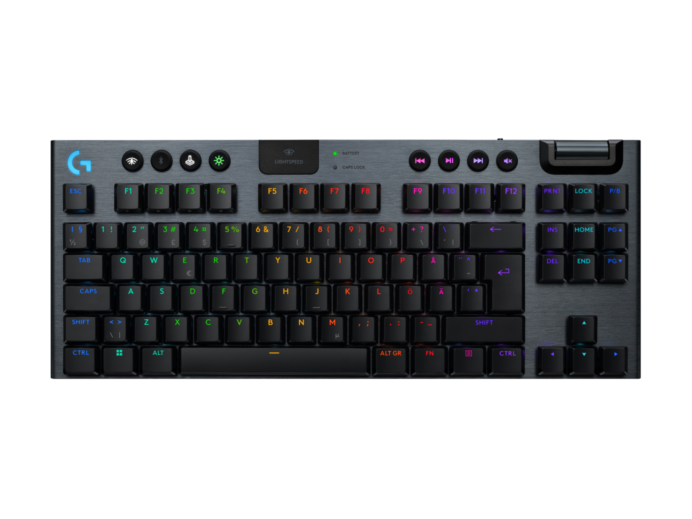 G915 X TKL trådlöst RGB-speltangentbord | Logitech G