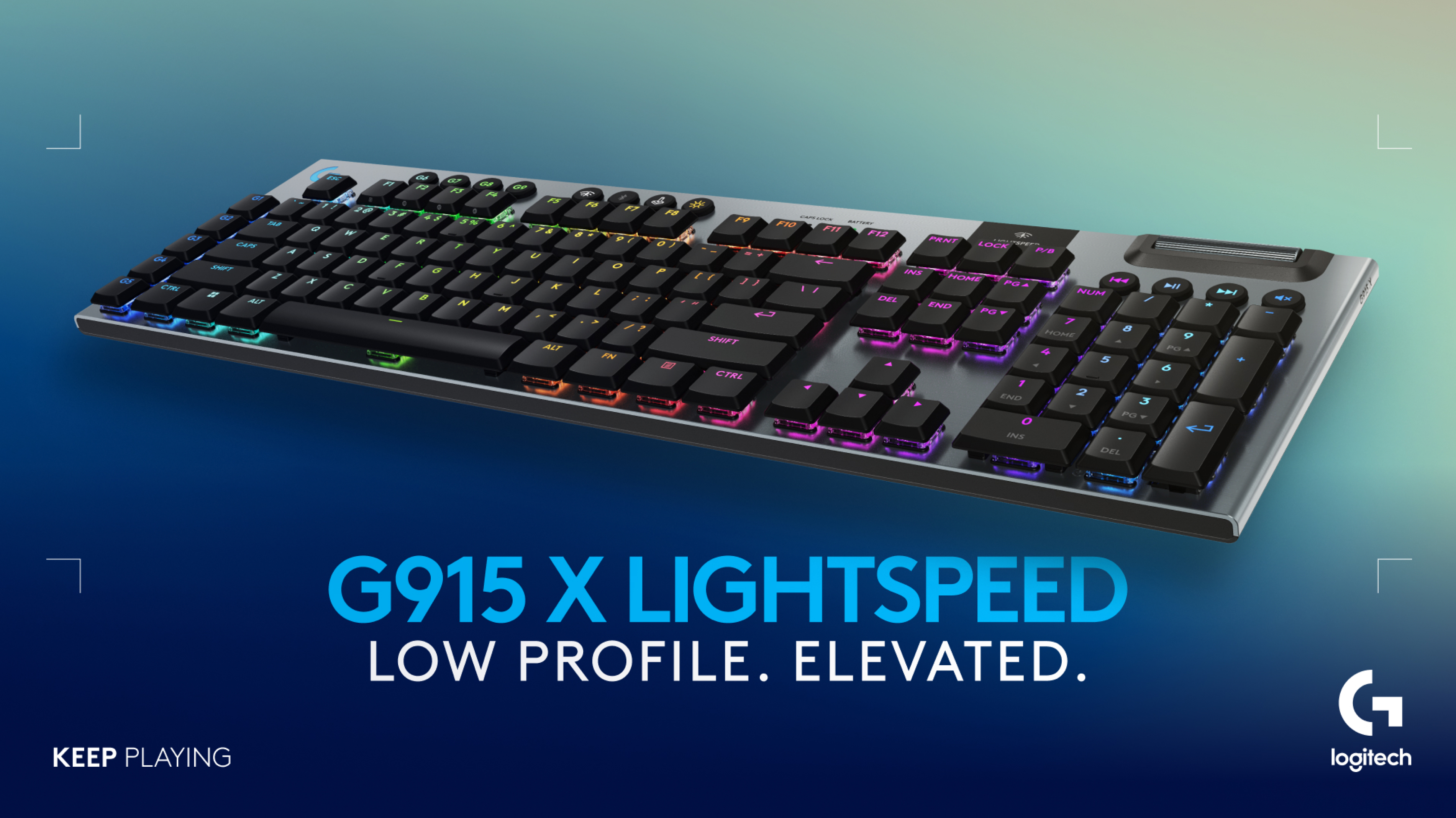 Logicool G915 X LIGHTSPEED TKL リニア 本体 Teclado para jogos sem fio G915 X LIGHTSPEED | Logitech G