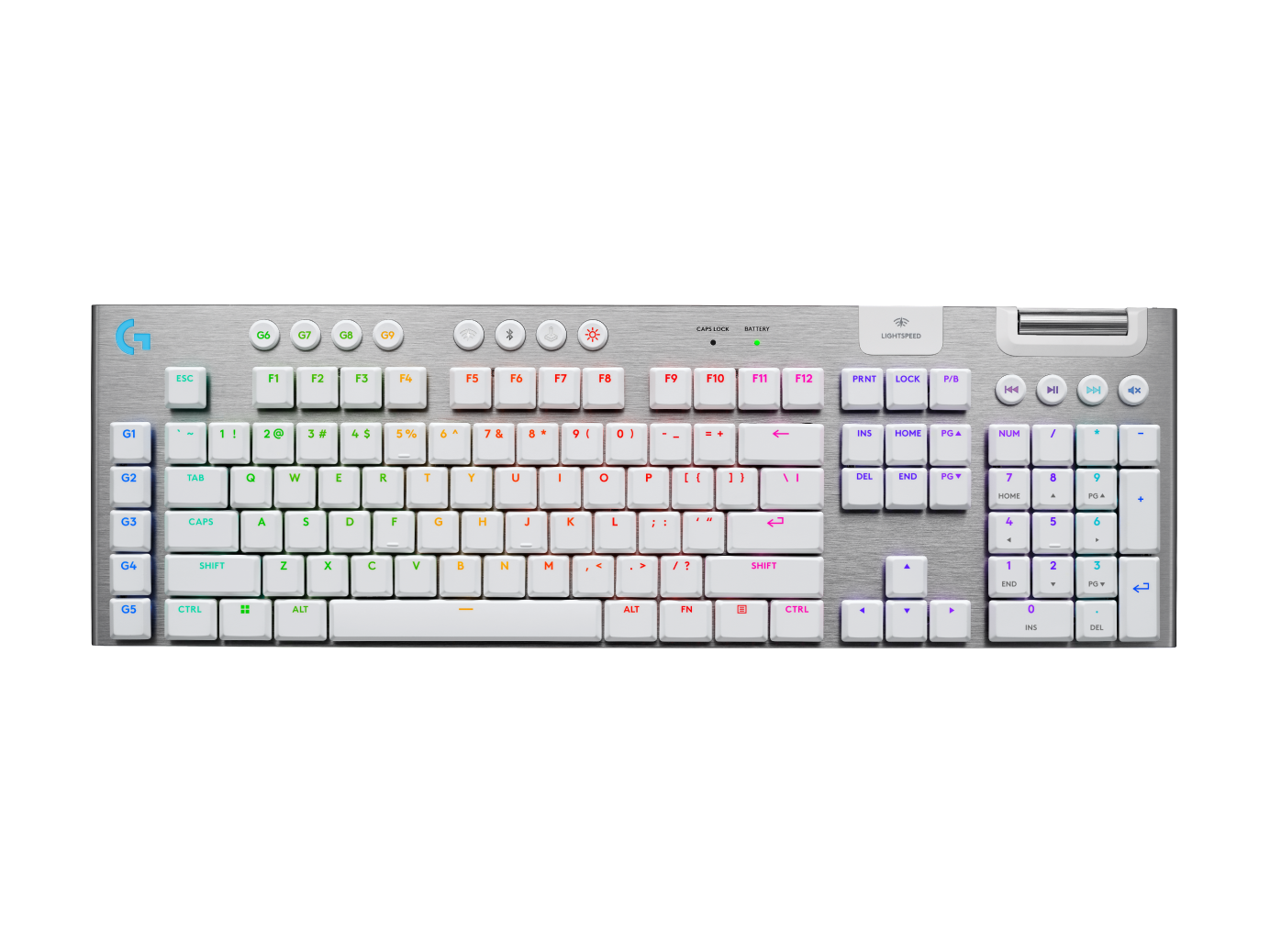 G915X LIGHTSPEED ロープロファイルワイヤレスゲーミングキーボード G915 X LIGHTSPEED Low-Profile Wireless Gaming Keyboard