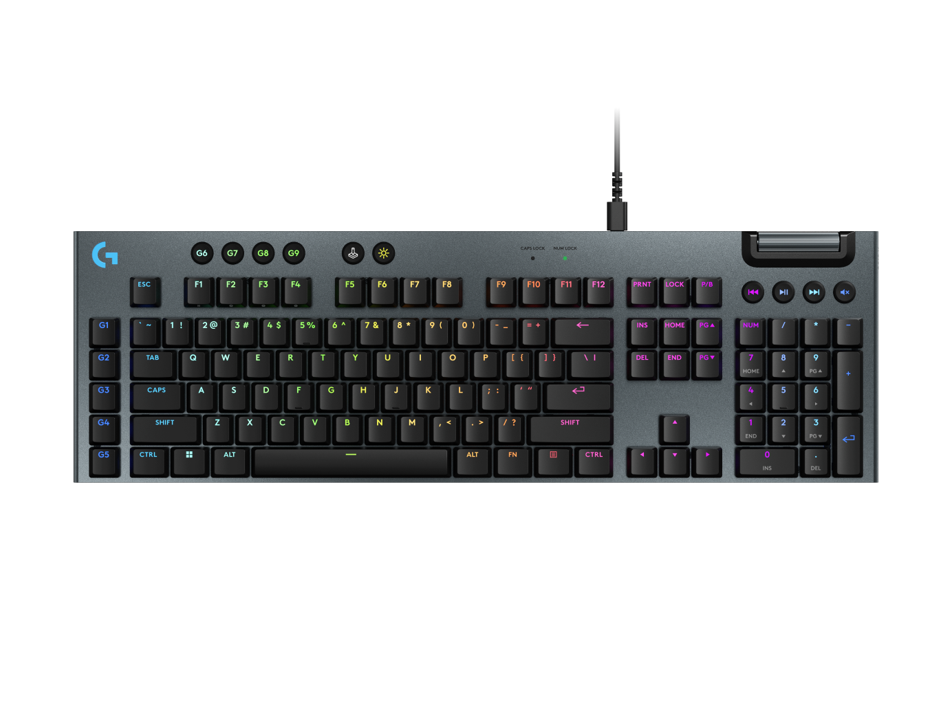 G915 X Low-Profile Wired Gaming Keyboard | Logitech G