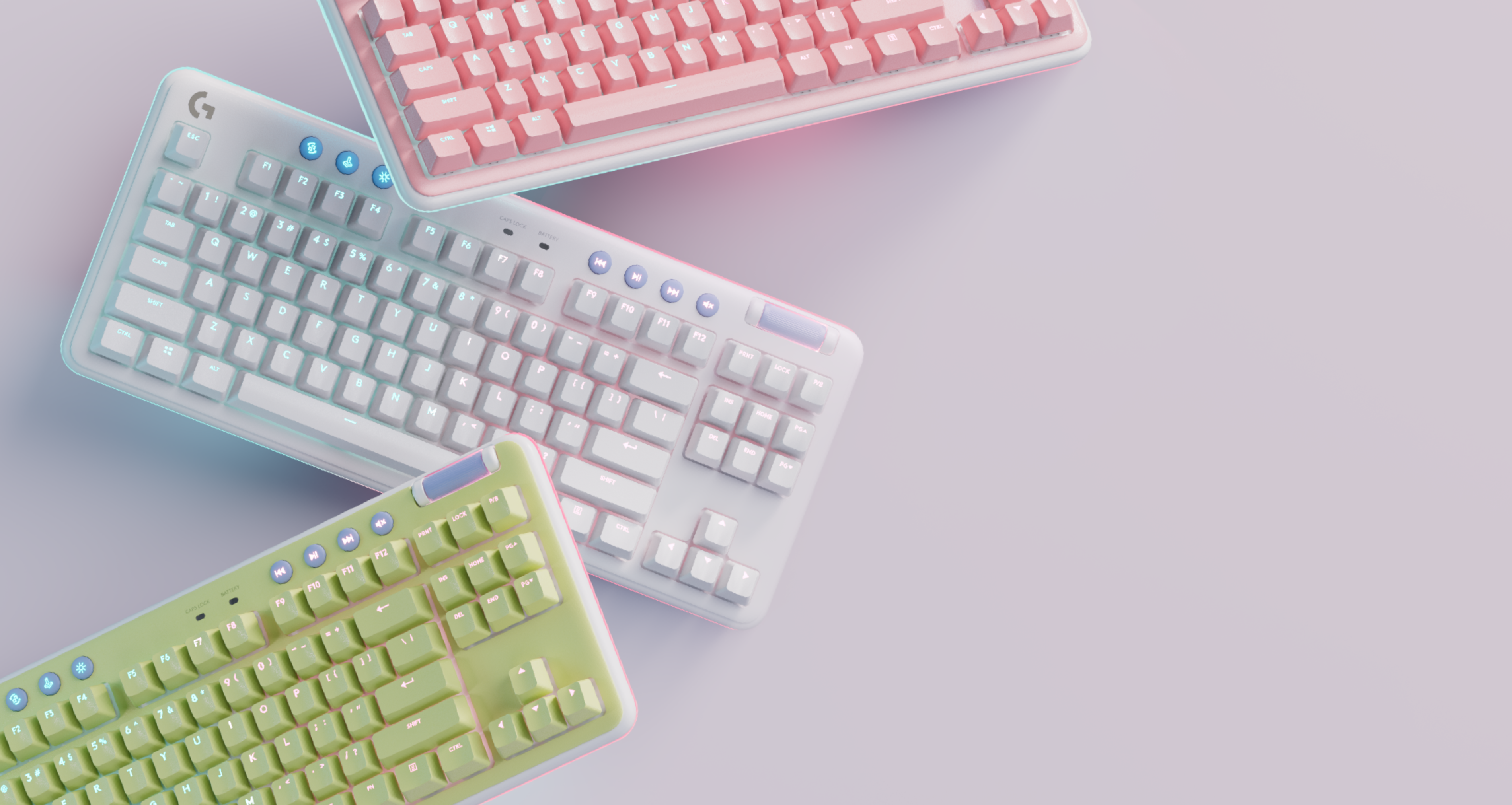 G715 TKL Mechanical Wireless Keyboard with RGB | Logitech G