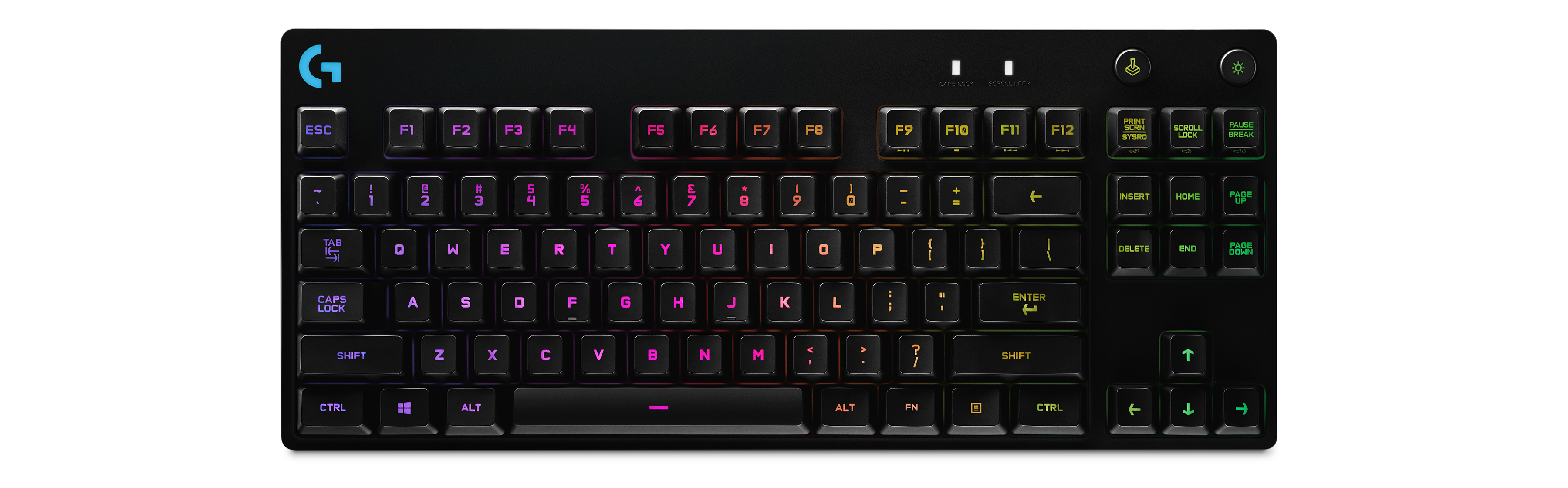 Logitech G Pro Mechanical Gaming Keyboard with 16.8 Million Color RGB Backlit