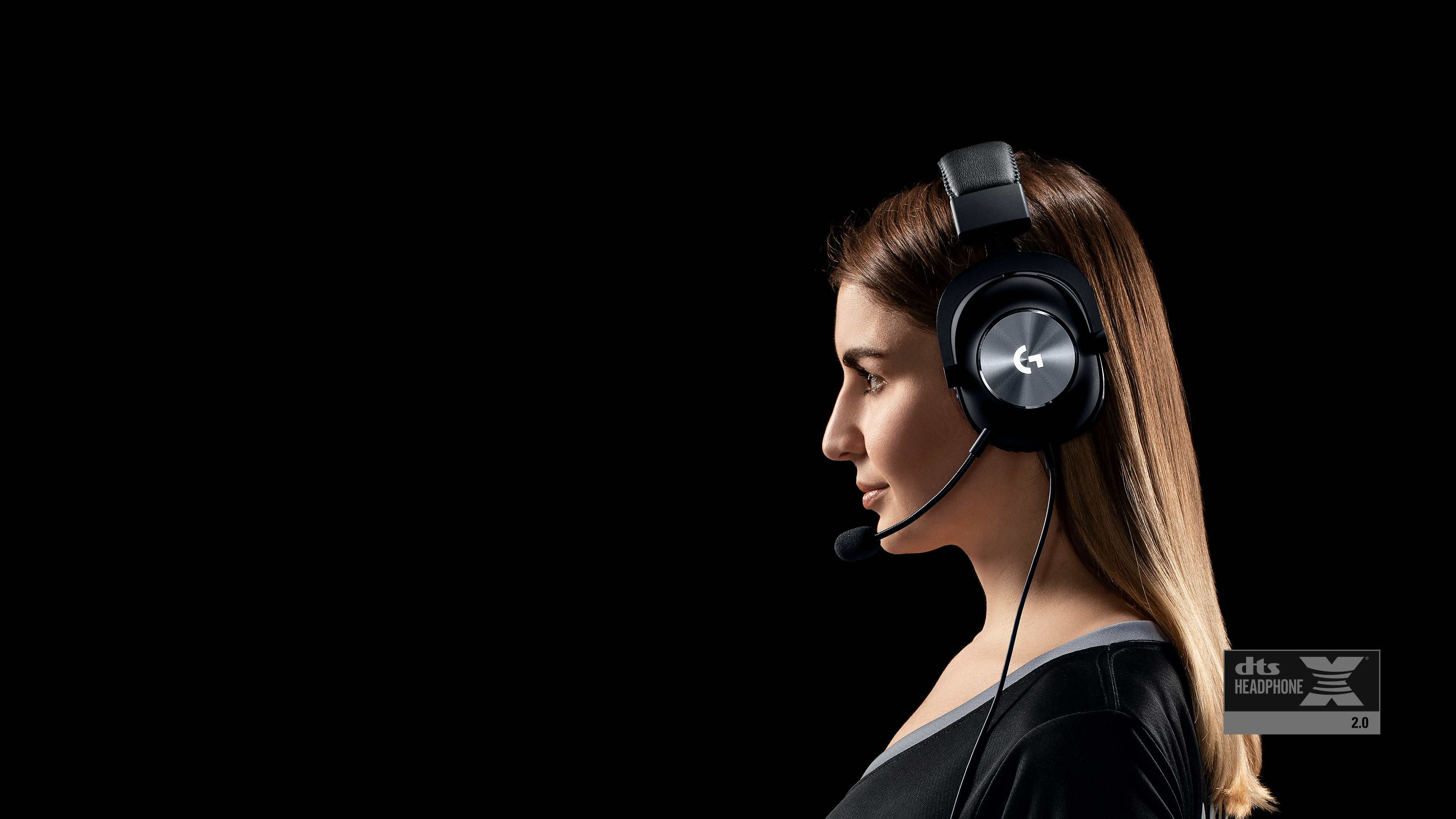 Logitech PRO X Gaming Headset with Blue VO!CE Mic Technology