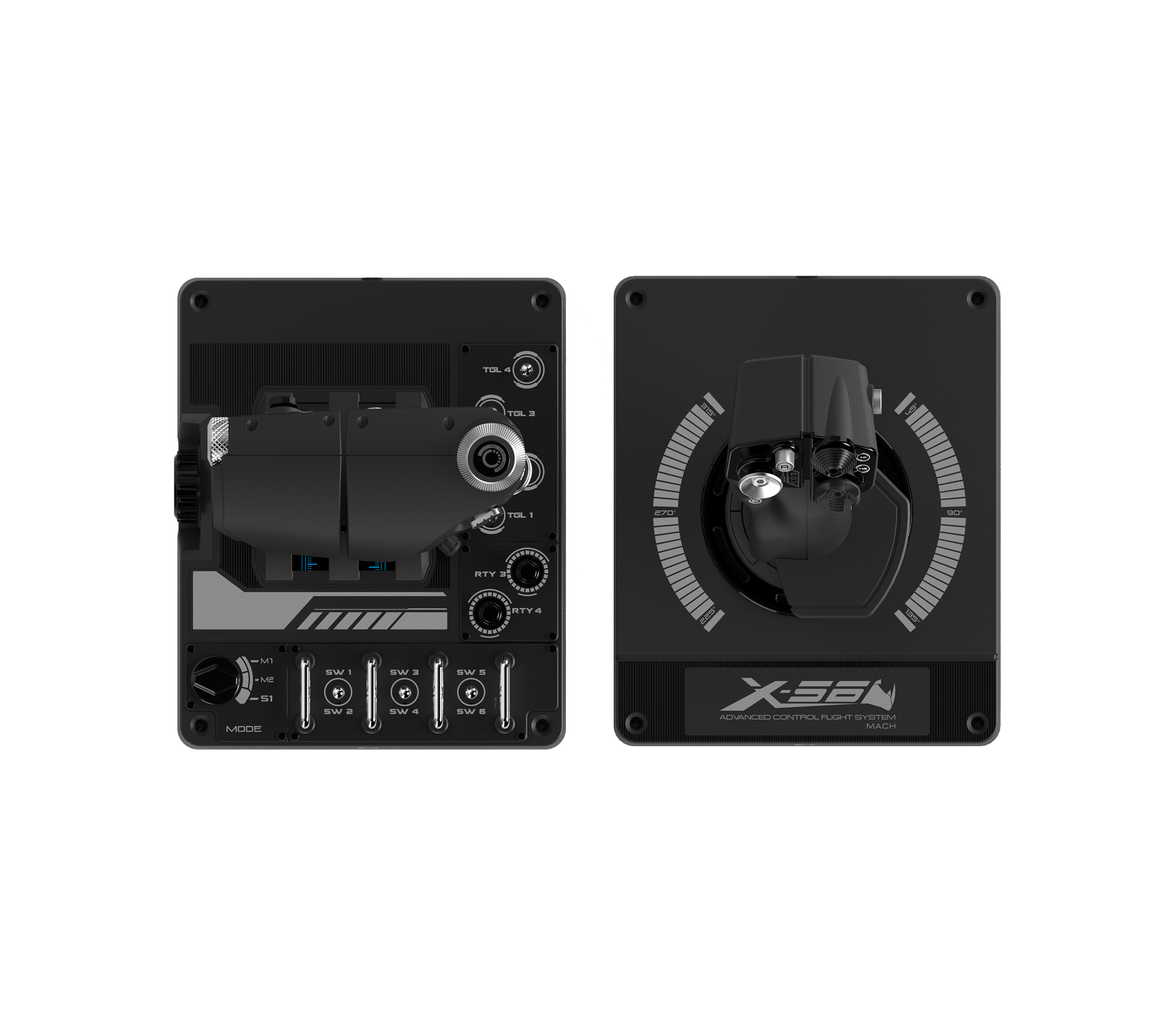 ロジクール Logicool X56 HOTAS Logitech G X56 VR Simulator Compatible HOTAS Joystick