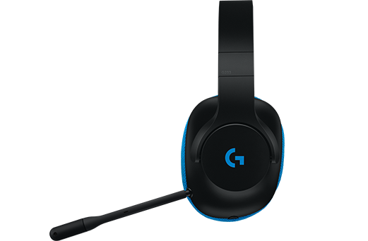 G233ヘッドホン ゲーミングヘッドセット「G233」、密閉感と音質が良くて没頭間違いなし