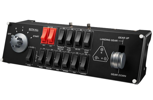 [動作確認済み] logicool Flight Switch Panel Logitech G Flight Simulator Aircraft Switch Panel
