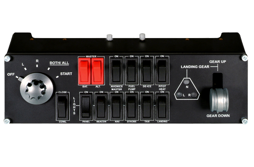 Flight Simulator Aircraft Switch Panel | Logitech G