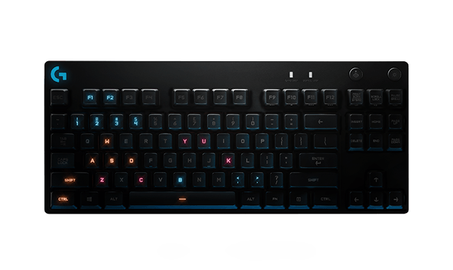 Teclado Mecanico Logitech G Pro Sin Teclado Numerico Para Gaming